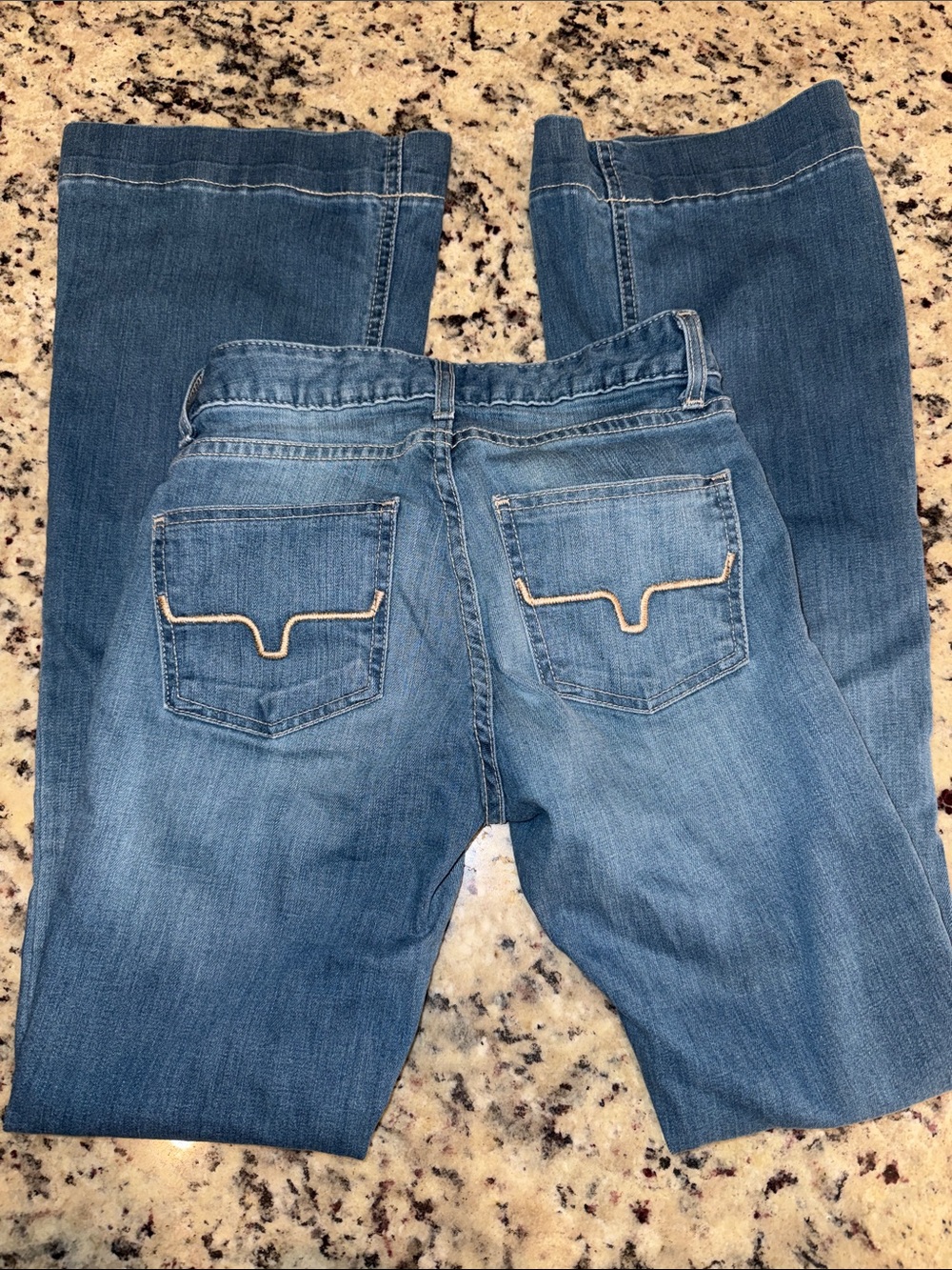 Limes Ranch Lola Women’s Bootcut Mid Rise Jeans in Medium Blue Wash, size 00/32